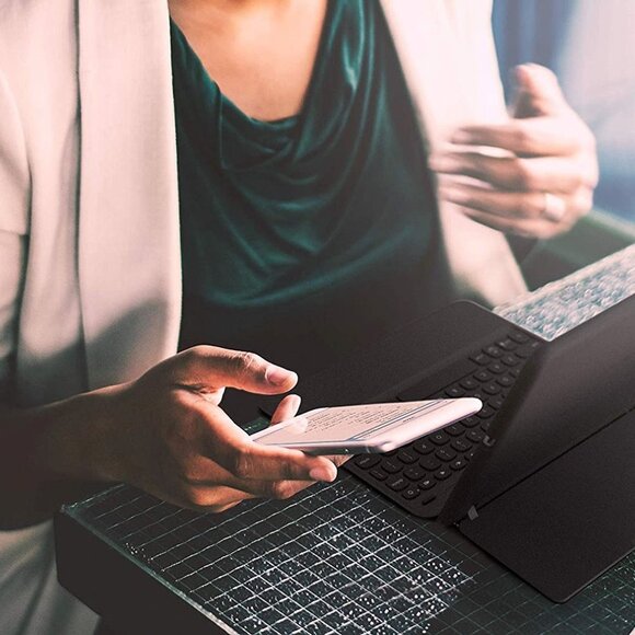 ZAGG SLIMBOOK ULTRATHIN KEYBOARD IPAD PRO 12.9 BLACK Apple 2 attachable pieces - Picture 6 of 12